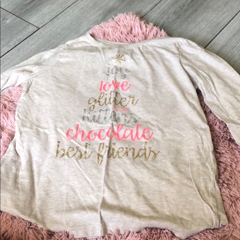 Glitter long sleeve